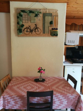 studio ensoleillé avec jardin pour 2 à Monêtier